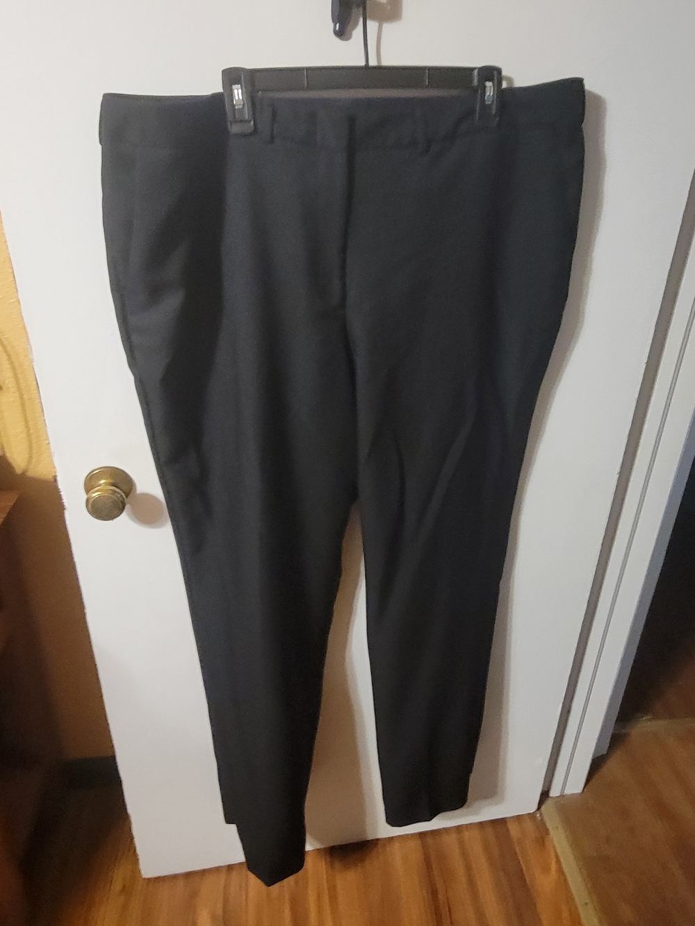 Classic Black Women's Tapered Trousers